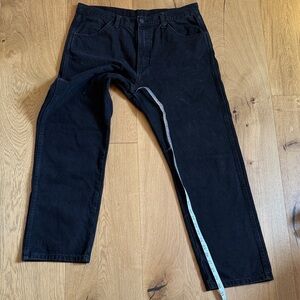 Rustler- Black Denim Jeans 36x30